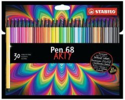 STABILO Fix Pen 68, sada 30 ks v kartonovém pouzdru 