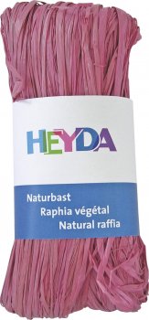 HEYDA Přírodní lýko - růžové 50 g