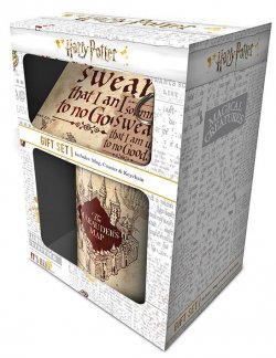 Dárkový set Harry Potter obsahuje hrnek/klíčenku/tácek