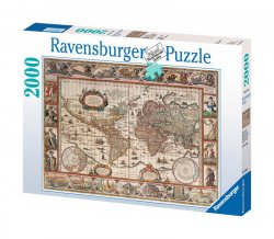 Ravensburger Puzzle - Mapa světa 2000 dílků