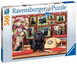 Ravensburger Puzzle - Psi 500 dílků 