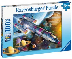 Ravensburger Puzzle - Vesmírná mise 100 dílků 