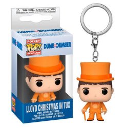 Funko POP přívěsek: Dumb Dumber - Lloyd In Tux (klíčenka Blbý a blbější)