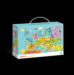 Dodo Puzzle Mapa Evropy 100 dílků