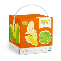 Dodo Puzzle Ovoce a zelenina 2-3-4 dílků