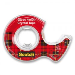 Samolepicí páska 3M Scotch Crystal 19 mm x 7,5 m