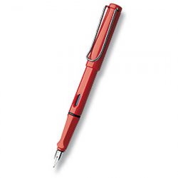 Lamy Safari Shiny Red hrot F