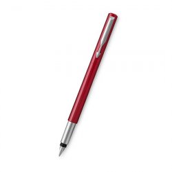 Parker Vector Red plnicí pero, hrot F