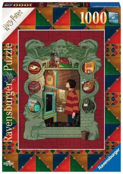 Ravensburger Puzzle Harry Potter - U Weasleyovic rodiny 1000 dílků