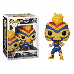 Funko POP Marvel: Luchadores - Captain Marvel