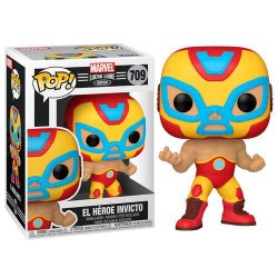 Funko POP Marvel: Luchadores - Iron Man (Lucha Libre edition)