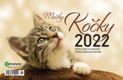 Kalendář 2022 - Kočky, stolní týdenní, 214 x 140 mm