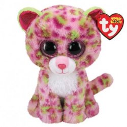 TY Boos LAINEY - růžový leopard 15 cm