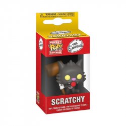 Funko POP Keychains: Simpsons - Scratchy (klíčenka)