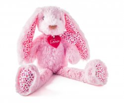 Lumpin Zajíc Stella růžový 38 cm