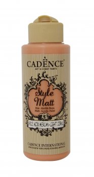 Cadence Matná akrylová barva Style Matt 120 ml - světlý korál