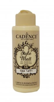 Cadence Matná akrylová barva Style Matt 120 ml - karamelová