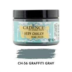 Cadence Křídová barva Very Chalky 150 ml - šedá grafitová