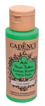 Cadence Klasická textilní barva Style Matt Fabric 50 ml - trávová