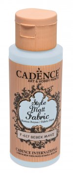 Cadence Klasická textilní barva Style Matt Fabric 50 ml - miminkovská modrá