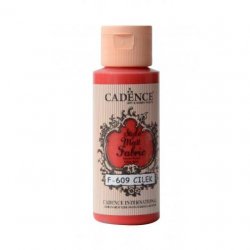 Cadence Klasická textilní barva Style Matt Fabric 50 ml - jahodová