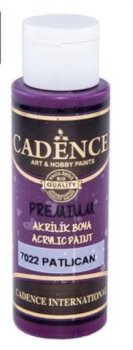 Cadence Premium akrylová barva 70 ml - lilková