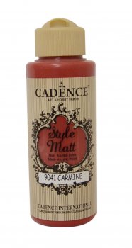 Cadence Matná akrylová barva Style Matt 120 ml - červená