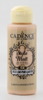 Cadence Matná akrylová barva Style Matt 120 ml - růžová lososová