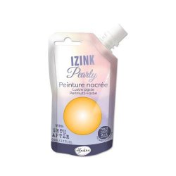 Aladine IZINK Perleťová barva 80 ml - žlutá