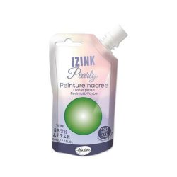 Aladine IZINK Perleťová barva 80 ml - zelená