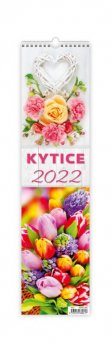 Kalendář nástěnný 2022 - Kytice