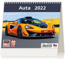 Kalendář stolní 2022 - MiniMax Auta