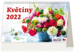 Kalendář stolní 2022 - Květiny