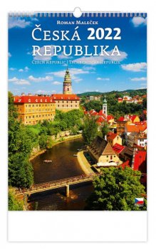 Kalendář nástěnný 2022 - Česká republika/Czech Republic/Tschechische Repbulik 