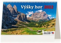 Kalendář stolní 2022 - Výšky hor