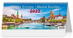 Kalendář stolní 2022 - Města Evropy/Mestá Európy