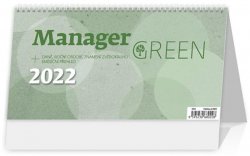 Kalendář stolní 2022 - Manager Green