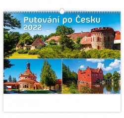 Kalendář nástěnný 2022 - Putování po Česku 