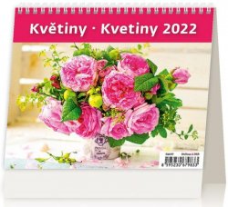 Kalendář stolní 2022 - MiniMax Květiny/Kvetiny