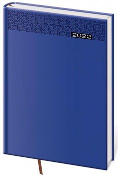 Diář 2022 Gommato - modrý, týdenní, B5