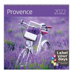 Kalendář nástěnný 2022 - Provence