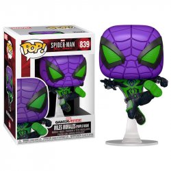 Funko POP Games: Miles Morales - Purple Reign Suit (metallic edition)