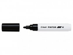 PILOT Pintor Medium akrylový popisovač 1,5-2,2mm - černý 
