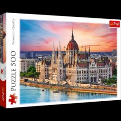 Puzzle Budova parlamentu, Budapešť, 500 dílků