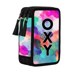 Penál třípatrový prázdný OXY Zero Batik