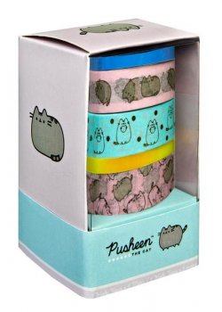 Pusheen Sada washi pásek 5 x 5m