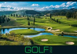 Kalendář 2022 - Golf, nástěnný