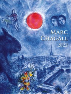 Kalendář 2022 - Marc Chagall, nástěnný