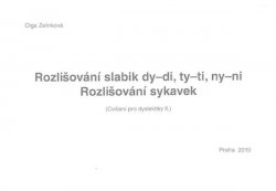 Rozlišování slabik dy-di, ty-ti, ny-ni - Cvičení pro dyslektiky II.