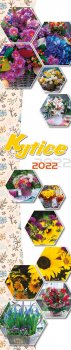 Kalendář 2022 - Kytice, nástěnný